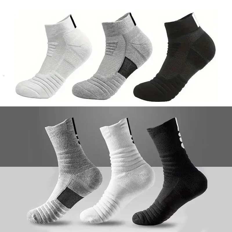 Antislip Football Socks Men Women Cotton Sock Short Long Tube Soccer Basketball Sport Socks Breathable Deodorous Socks D250911