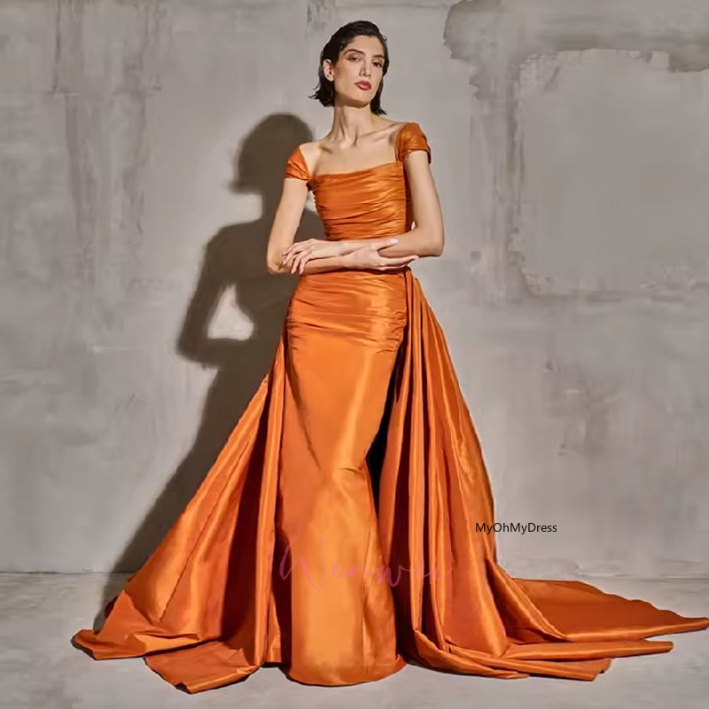 Prom Gown Customize Elegant Mermaid Evening Dresses Spaghetti Strap Pleat Sleeveless Formal Party Gowns for Women 2025