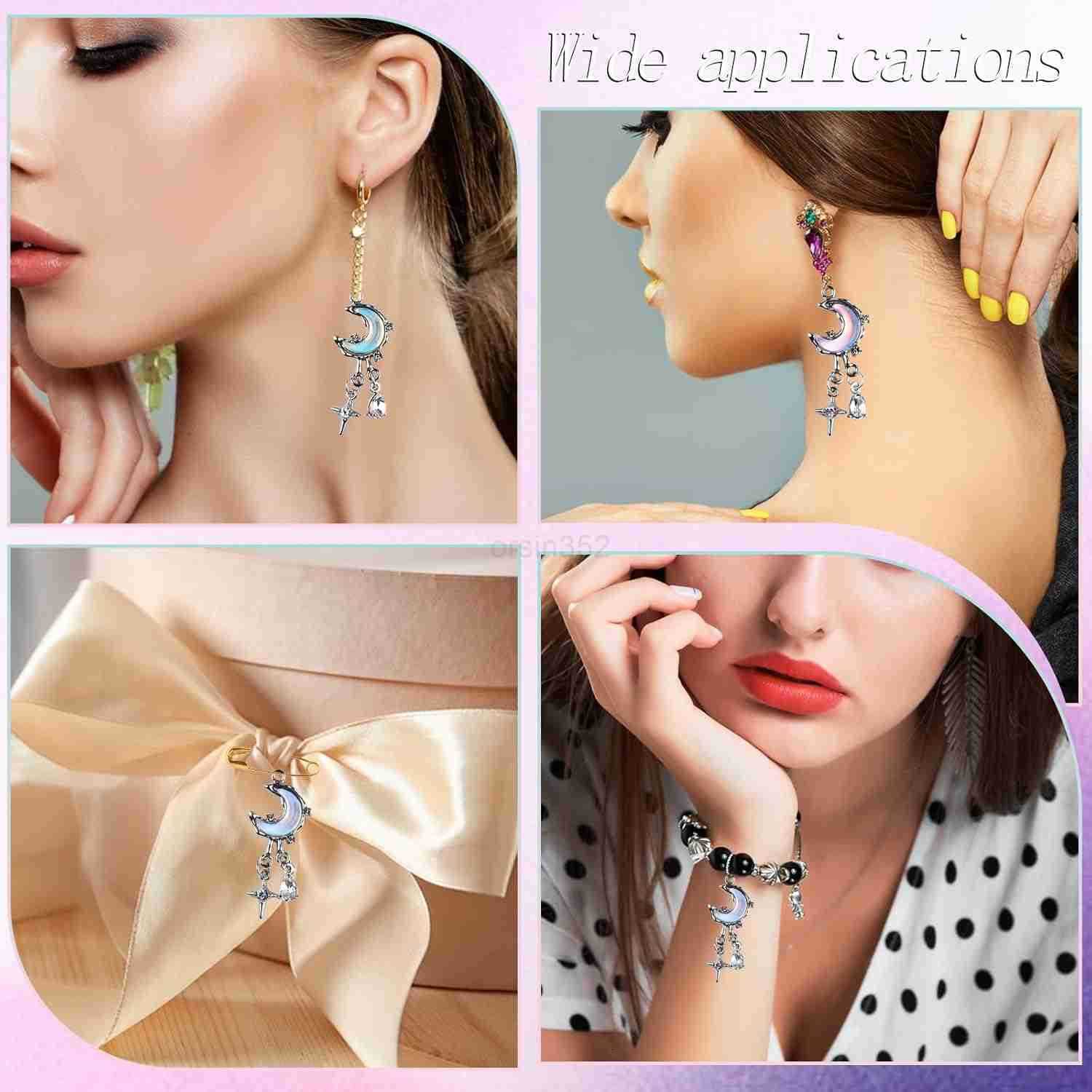 Charms for DIY Crafts Keychain Pendant Necklace Earring Jewelry Making SuppliesW250911
