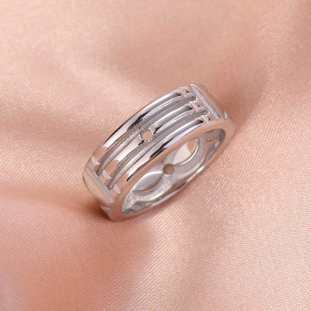 Skyrim Stainless Steel Amulet Atlantis Ring Men Women Minimalist Couple Rings Wedding Band Anniversary Jewelry Gift Wholesale W250911
