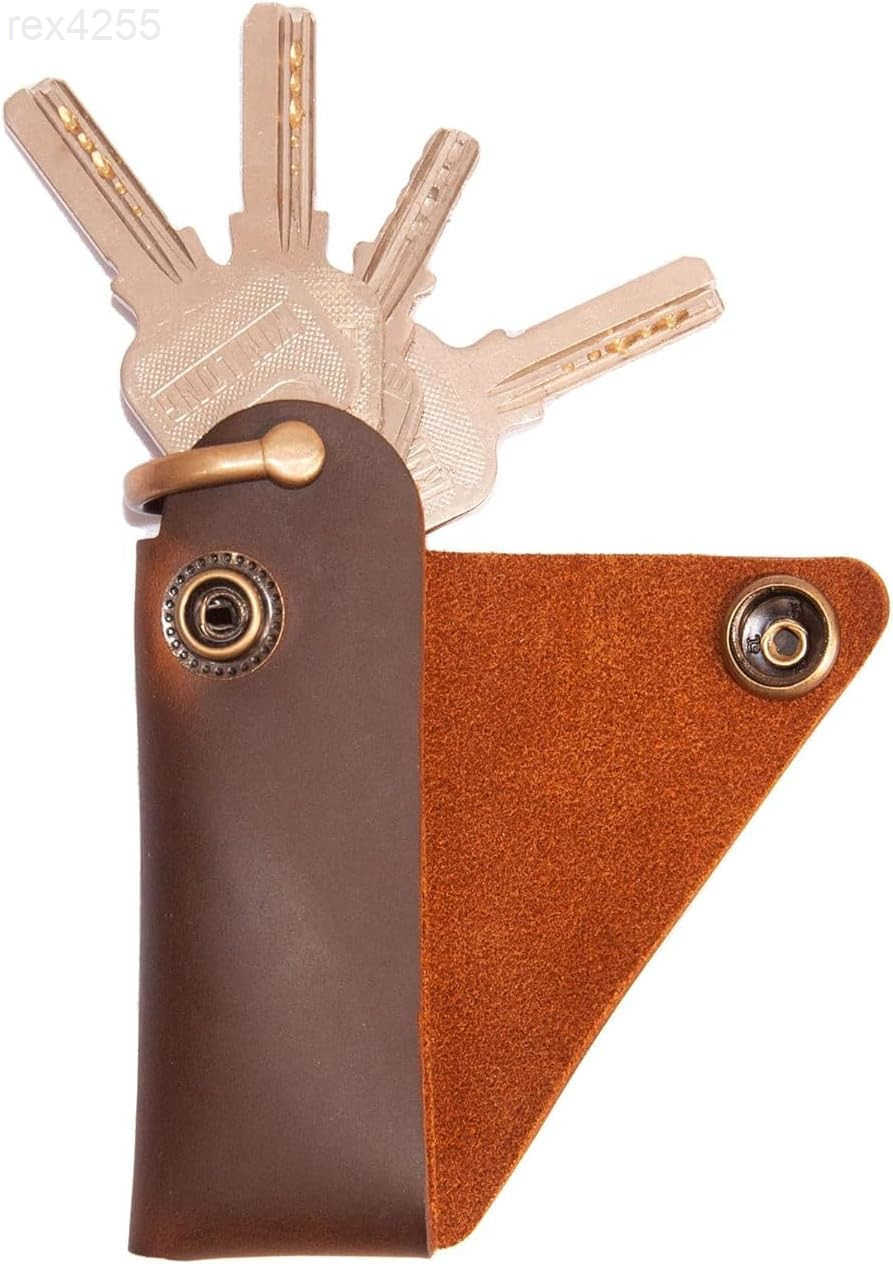 Minimalist Key Holder Leather Key Fob Key Organizer Leather Key Case Leather Keychain Key Fob Keys purse Corporate giftsW250911
