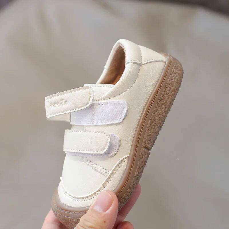 Spring Autumn Baby Girls Boys Casual Children Sneakers Soft Soled Anti Slip Infant First Walkers Kids Leather Shoes