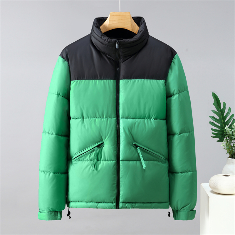 Free shipping designer Mens Jackets new short stand up collar men down cotton jacket for winter casual warmth mens bread coat