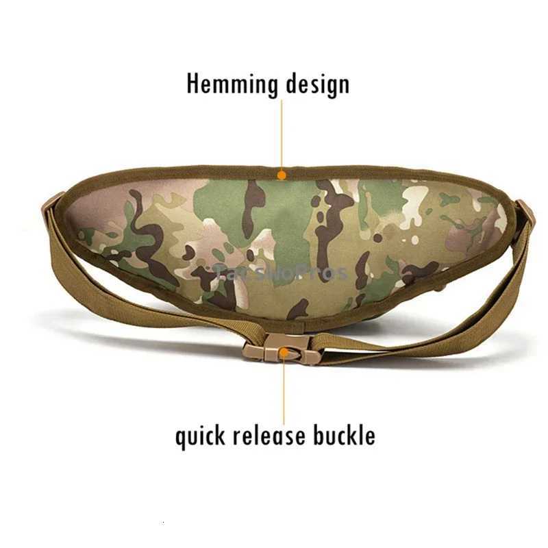 800D Waterproof Oxford Waist Bag Mens Hunting Fishing Accessories Waist Packs Camouflage Tactical Tolls Chest Bag Z250911