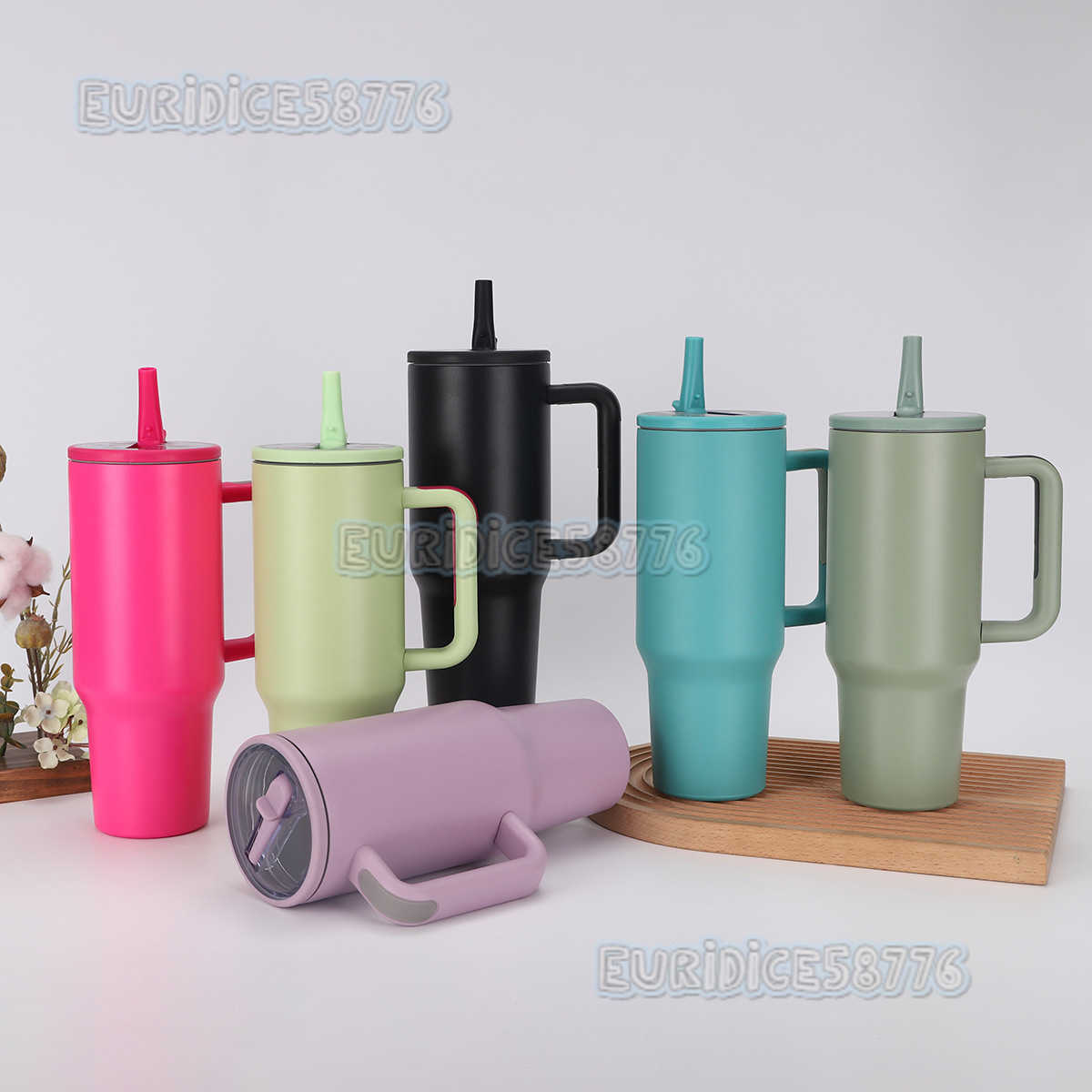 Fourth Generation 40oz Foldable Straw Cup 304 Stainless Steel Insulated Cup Large Capacity Car Cup H250911