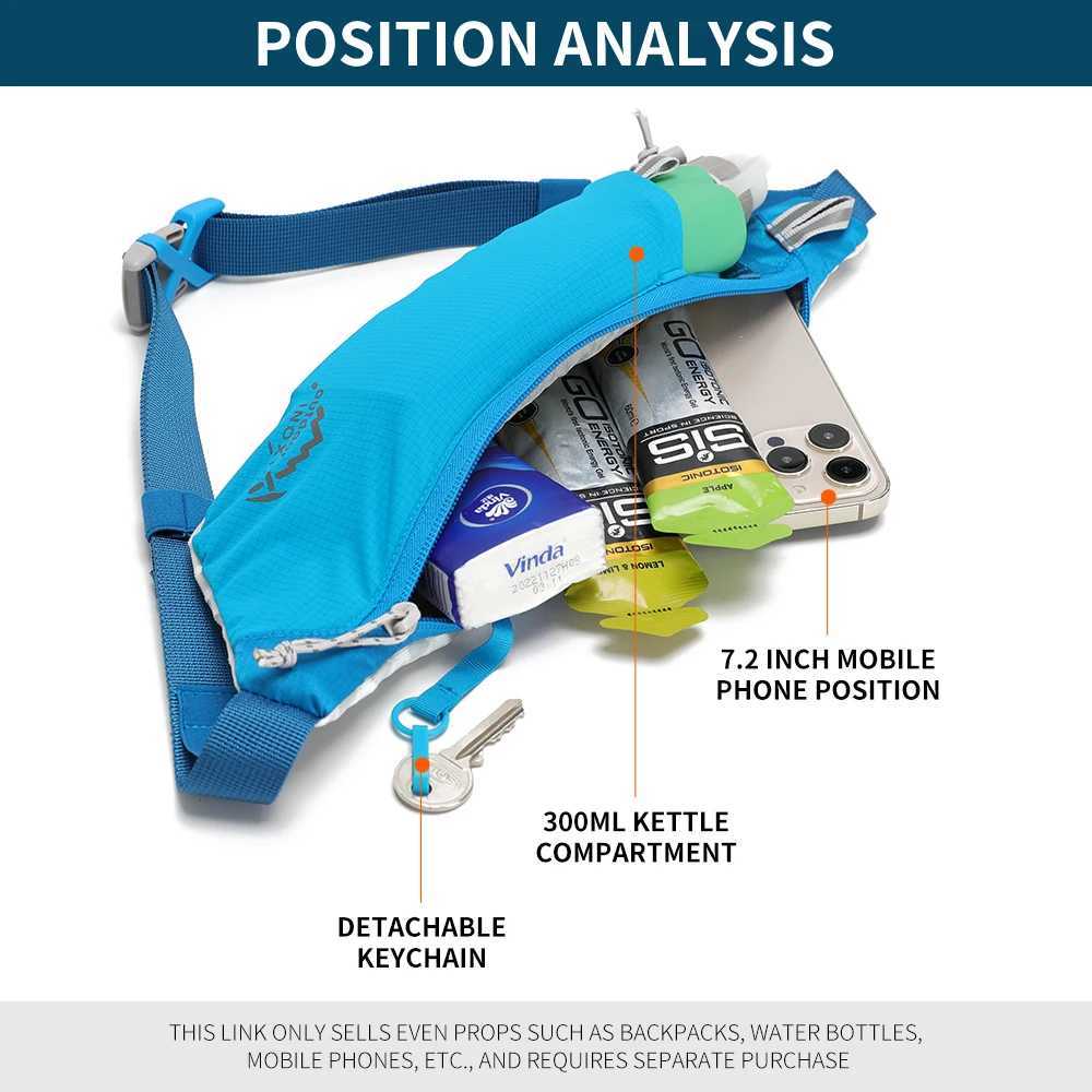 Running Bag Waist bag Belt Bag Women Men Sports Fanny Pack Mobile Phone Bag Gym Running Cell Phone Jogging Run Cycling Bag Z250911