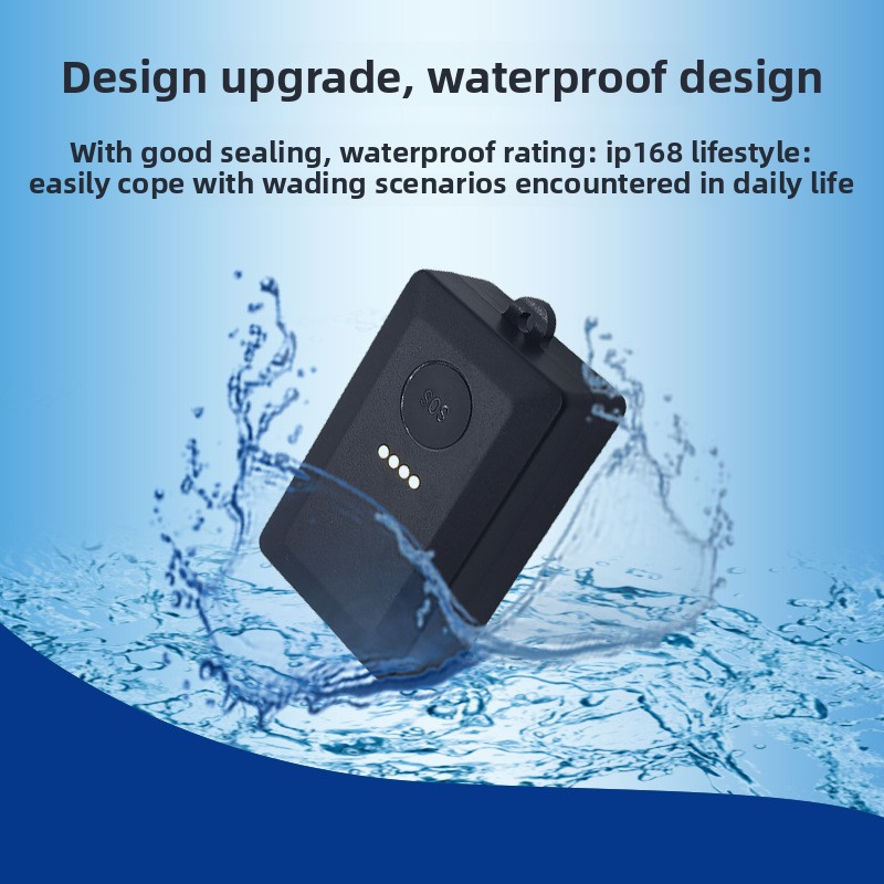 Global Universal International Edition Personnel Diving car GPS Tracker Anti-Lost Pets Waterproof Positioning Charging Portable Rechargeable 1600MA Ba