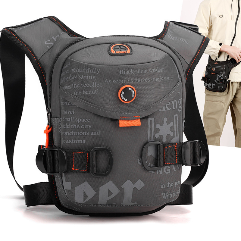 Multifunctional Casual Waist And Leg Luxury Bag Bag New Outdoor Cycling Sports Crossbody Designer Free Shipping Bag Bag Street Fashion Men S Shoulder 