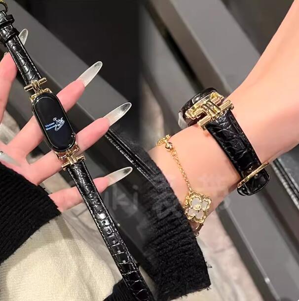 small fragrance suitable for Band Arc de Triomphe texture leather texture strap female 250712