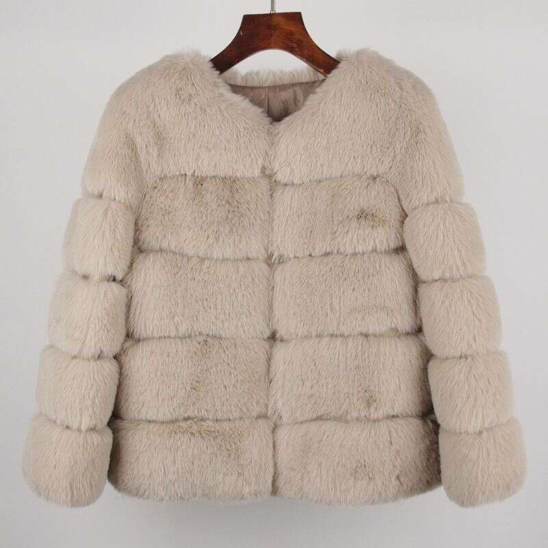 Women's Clothing Fox Women Winter New Fashion Warm Fur Coat