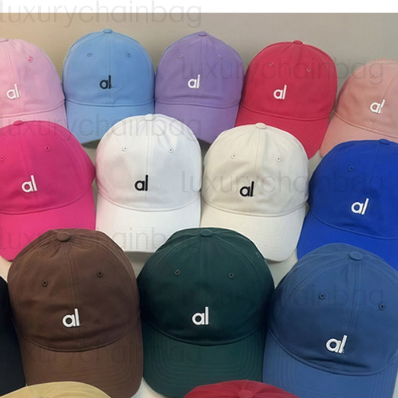 Designer Alohas Hat Yoga Winter Cap Mesh Hat For MenAnd Women Hardtop BaseballCap Duck bill Couple Style Breathable Sun Protection And Hat Black Hat