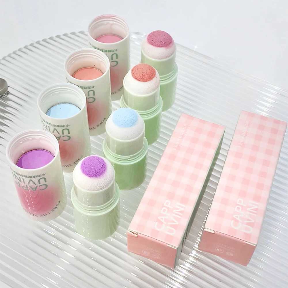 Cappuvini Monochrome Color Poke Blush Stick Facial Blush For Cheek Expansion Color Matte Low Saturation Makeup Rouge W250911