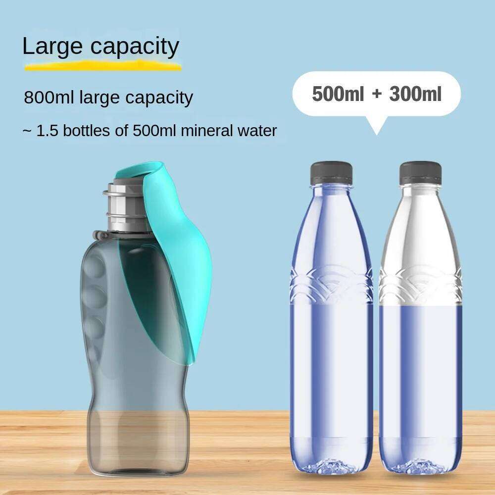 designer brand Pet Cup Portable Bottle Outdoor Leaf Shape Dog Walking Folding Drinking Water