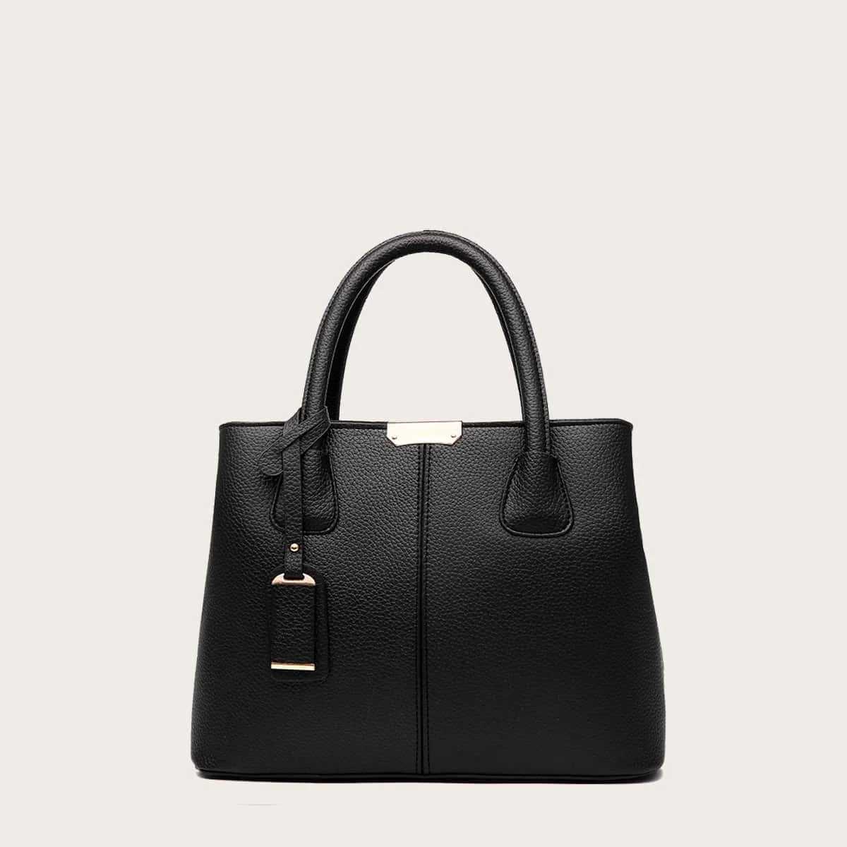 Simple casual handbag for women new large capacity handbag wallet fashionable shoulder bag Z250911