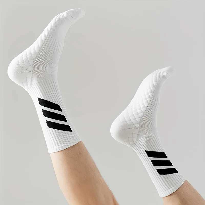 Outdoor Sports Socks Towels Anti Slip Bottom Sports Socks Basketball Socks D250911