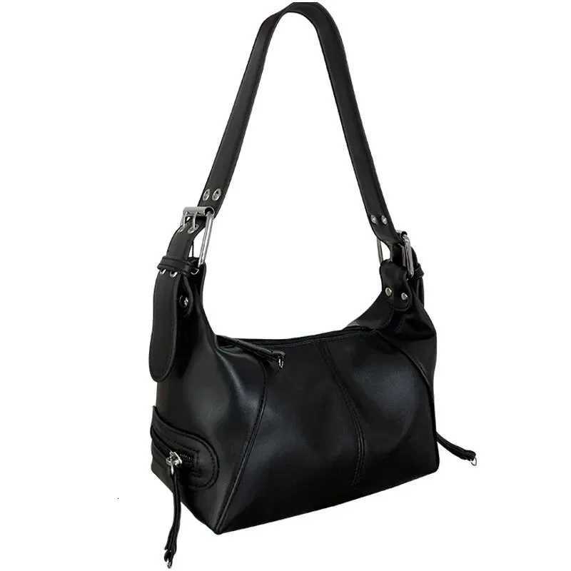 Y2K Style Shoulder Bag Shoulder Purse For s Street Wear For Women Trendy Motorcycle Handbag Minimalist Z250911