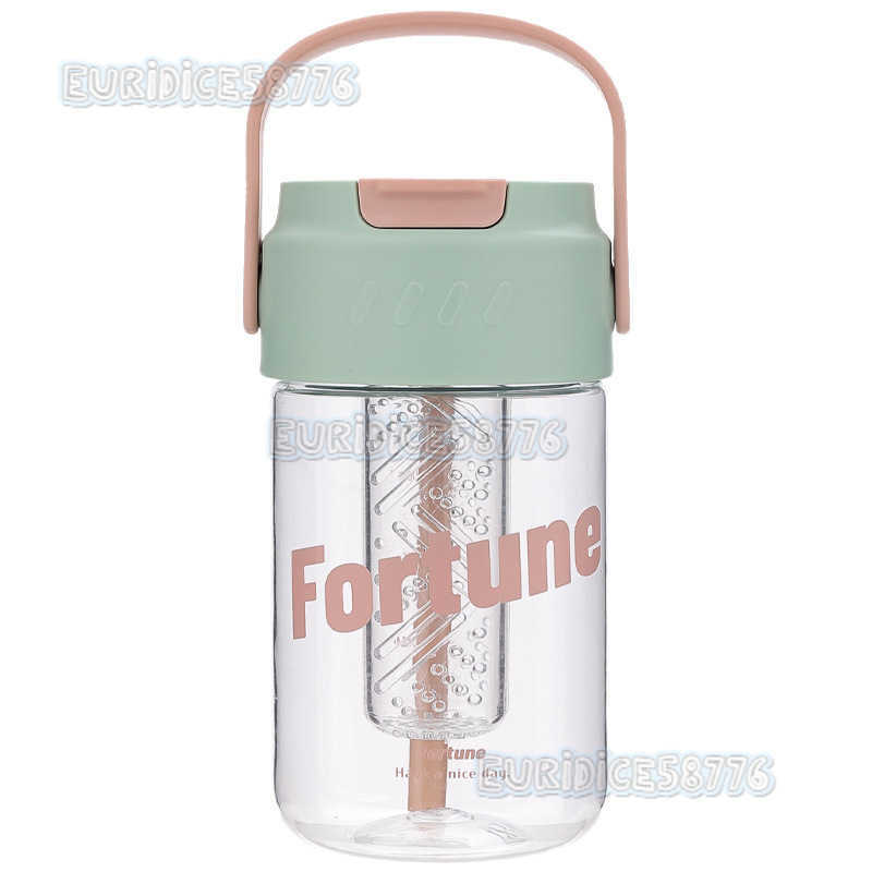 Celebrity Summer Water Cup for Women Student Straw Cup Portable Flower Tea Cup Office Tea and Coffee Cup H250911