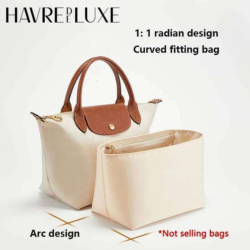 Bag organizer for nylon material super strong fit bag support handbag insert bags accessories IKEA Inner liner