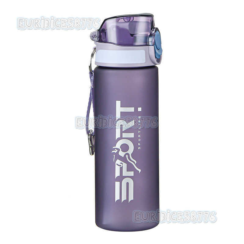 Portable Straw Cup with Flip Lid Fashionable Matte Space Cup Outdoor Hiking Sports Water Bottle Personalized Handy Plastic Cup H250911
