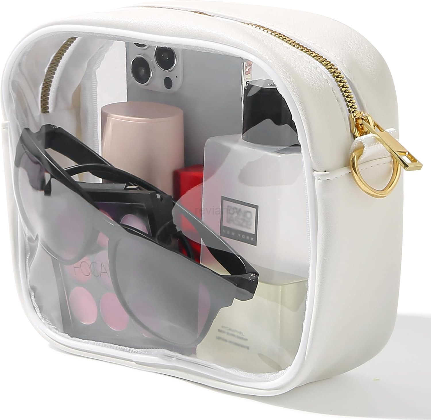 Clear Bag Stadium Approved Crossbody Transparent Bag for Concerts Sports Events Purses for Men WomenW250911