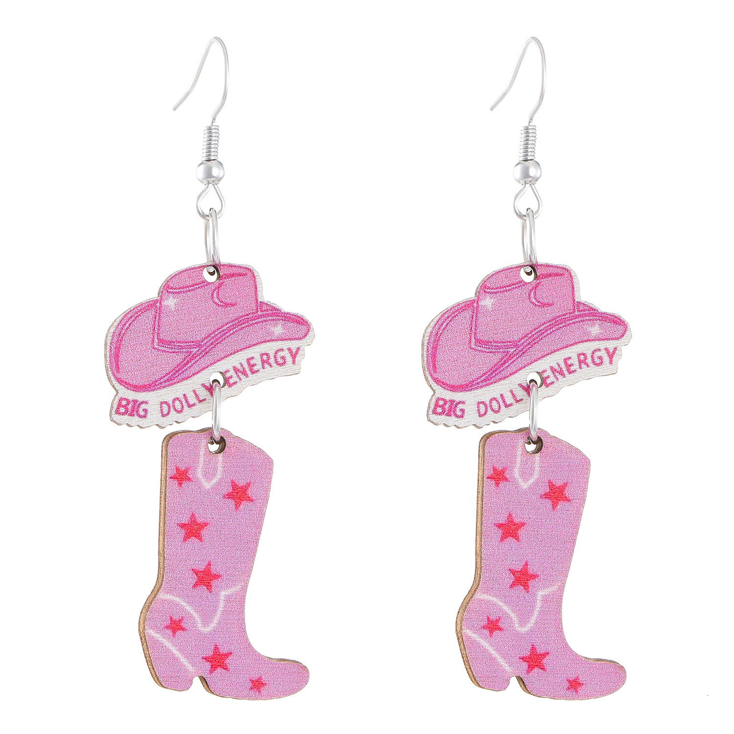 New Valentine's Day For Women Creative Design Rose Heart Tassel Wind Earrings