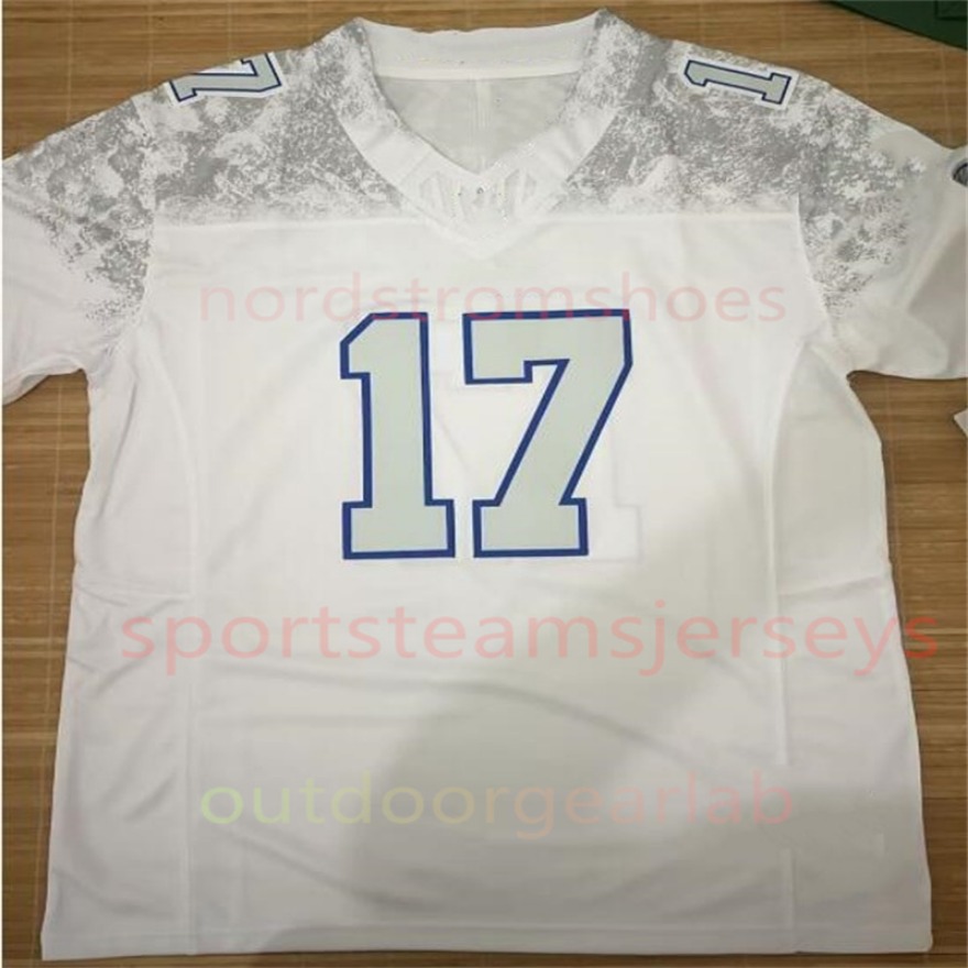 Personalized Custom 2025 Rivalries Football Jersey Josh Allen Joey Bosa Gabriel Davis Von Miller Dawson Knox Jim Kelly Embroidered