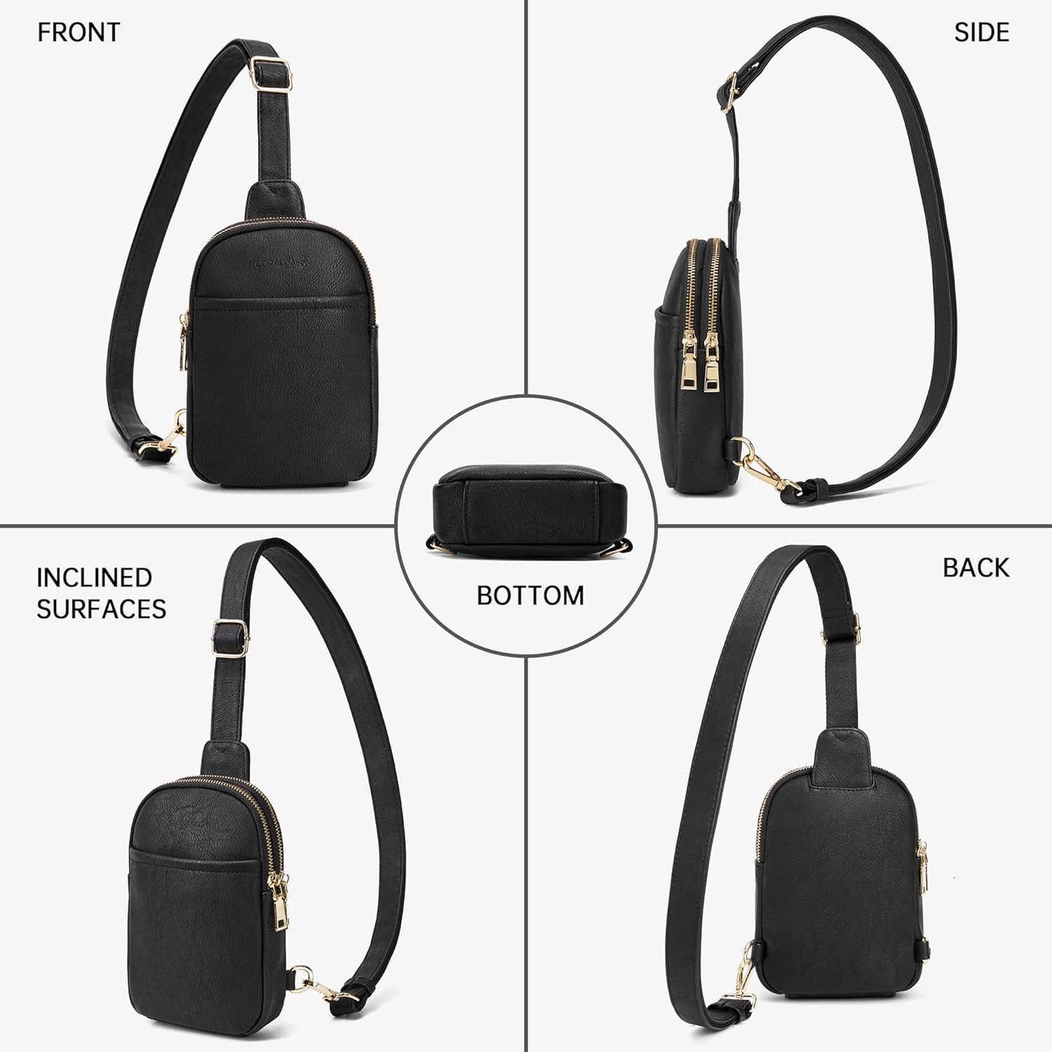 Crossbody Sling Bags Fanny Packs Womens Belt Bag GiftsW250910