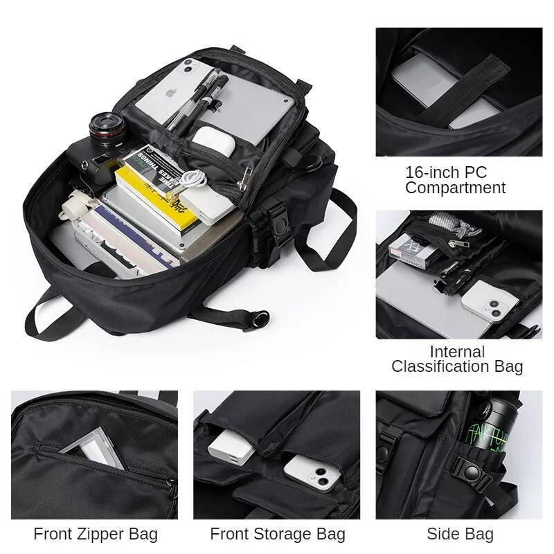 Men's 15.6 inch Laptop Backpack Large Capacity Oxford Durable Mochila for Youth Travel Sports Unisex Fashion College Bags high-quality