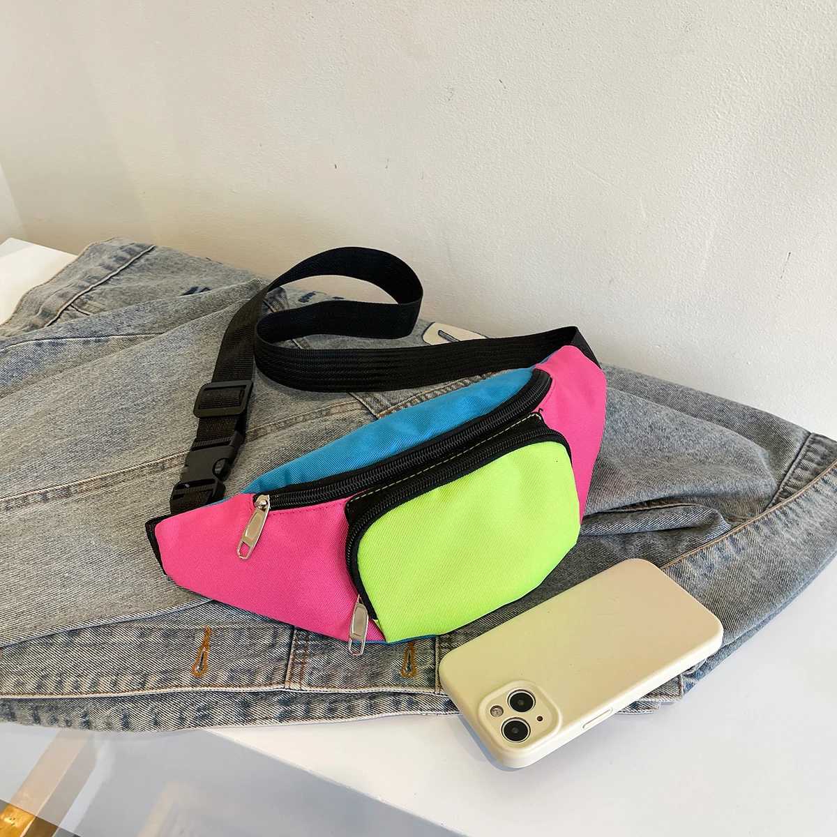 Waist pack Mobile Fanny Waist Packs Women Mens Sports Outdoor Leisure Running Anti Theft Ultra Thin Invisible Waist Bag Z250911