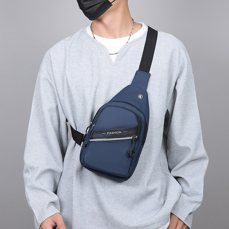 Large Capacity Five Layer Luxury Bag Storage Men S Designer Bag Chest Bag Multi Functional Leather Versatile Shoulder Bag Trendy Lightweight Casual Fr