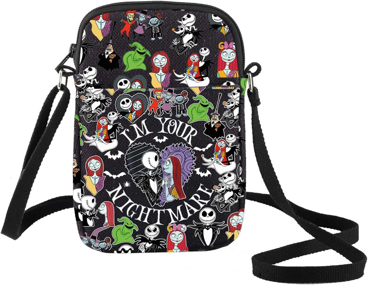 Sally Crossbody Bag Nightmare Santa Fans Gift Jack Messenger Bag Mayor Lock MerchW250911