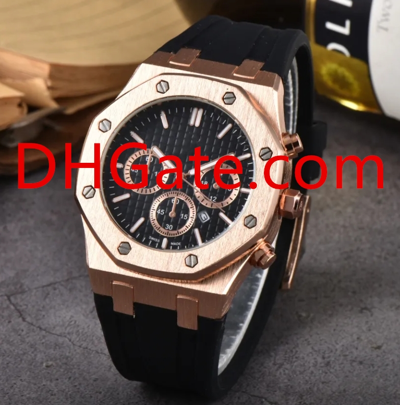 New Audemaxx Piguxx Top Brand APAPAPAPAPWatch Designer Quartz Movement Watches Men High Quality Man Wristwatch Relojes Montre Clock Gifts