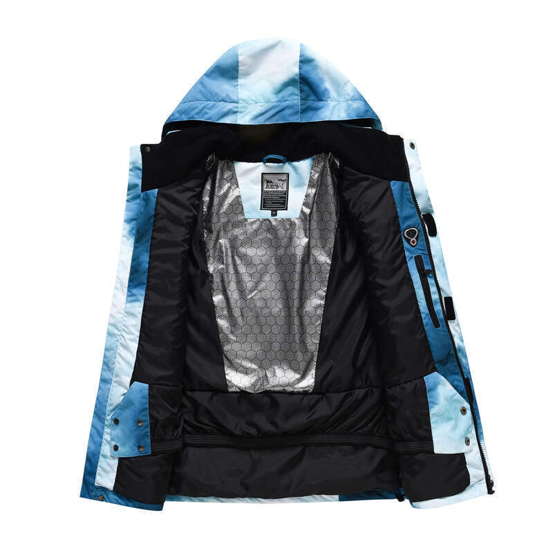 New Couple Style Casual Single And Double Board Ski Suit Outdoor Thick Warm Windproof Waterproof Jacket Men
