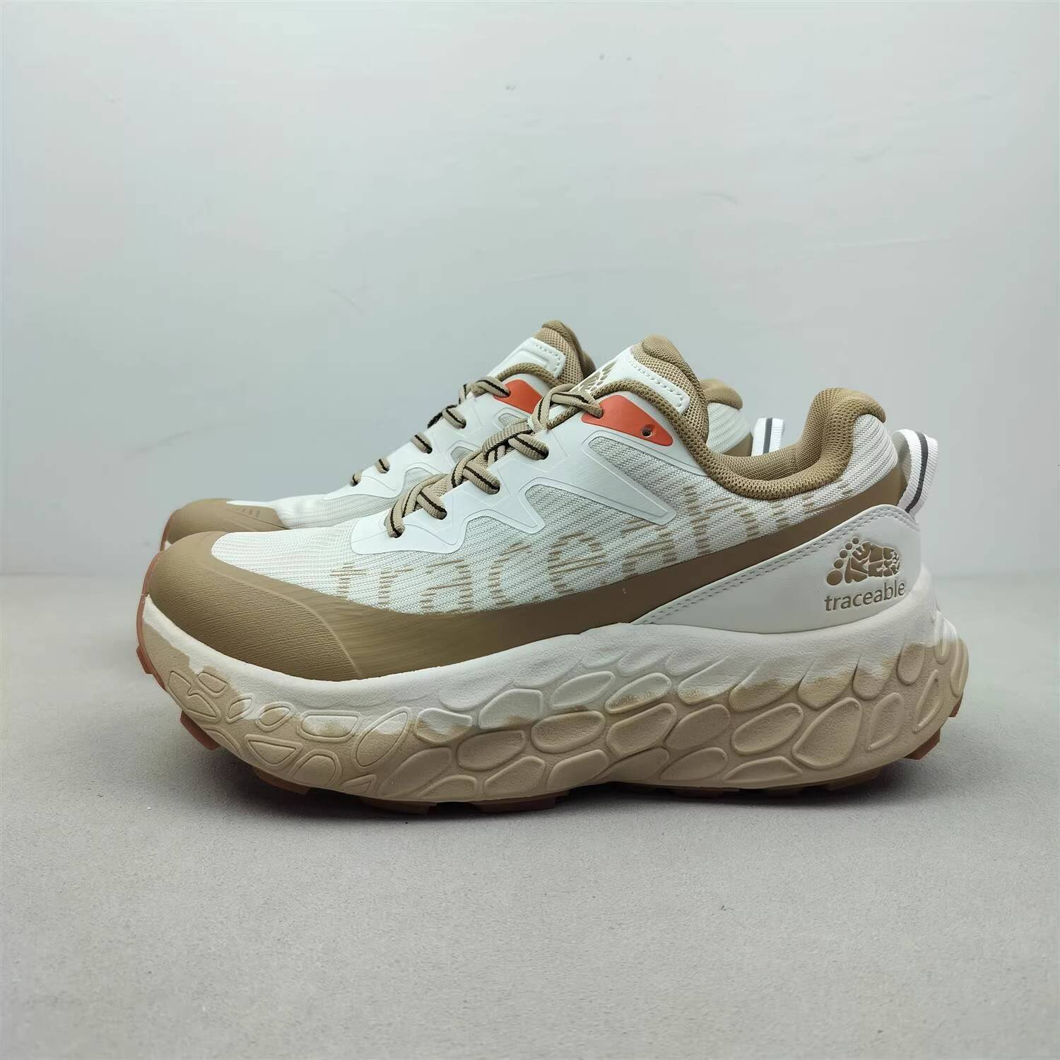 TGPL Traceable Bigfoot Trail Running Men Wide Last All Terrain Hiking Women Thick Bottom Sports Shoes