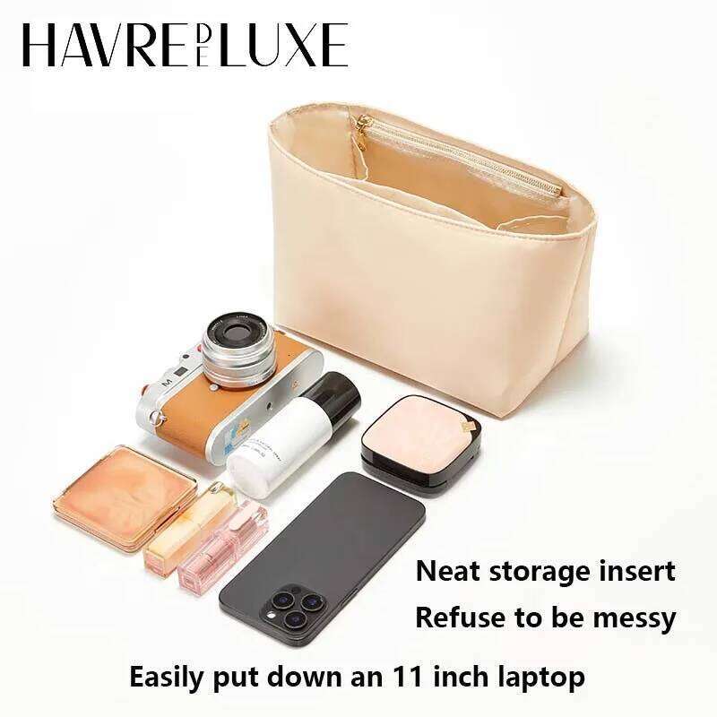 Bag organizer for nylon material super strong fit bag support handbag insert bags accessories IKEA Inner liner