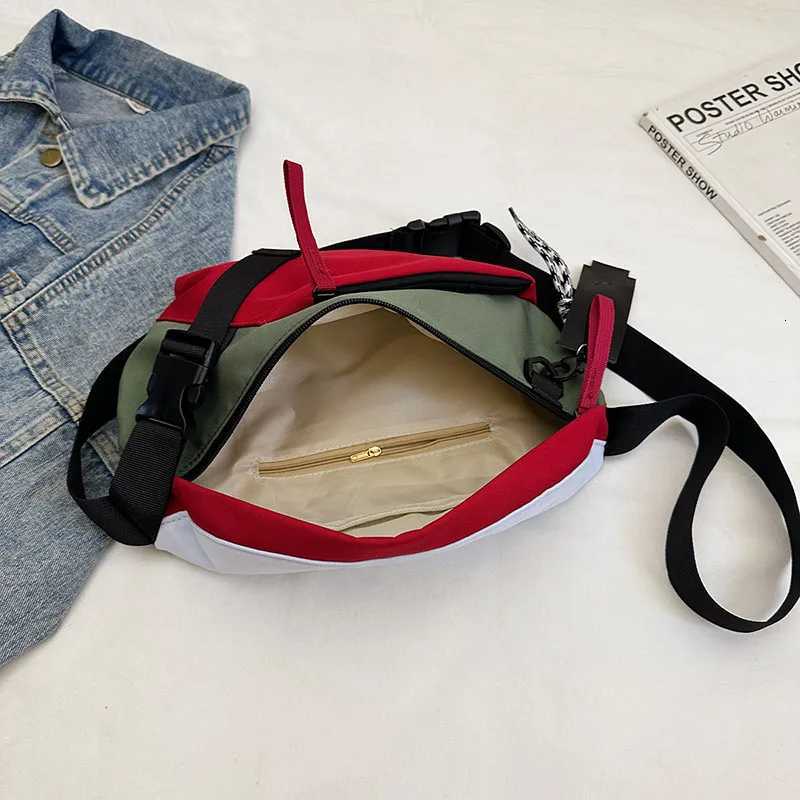 Unisex Nylon Chest Bag Women Travel Waist Bag Fashion Shoulder Crossbody Bag Bags Multiple pockets Waist Pack Z250911