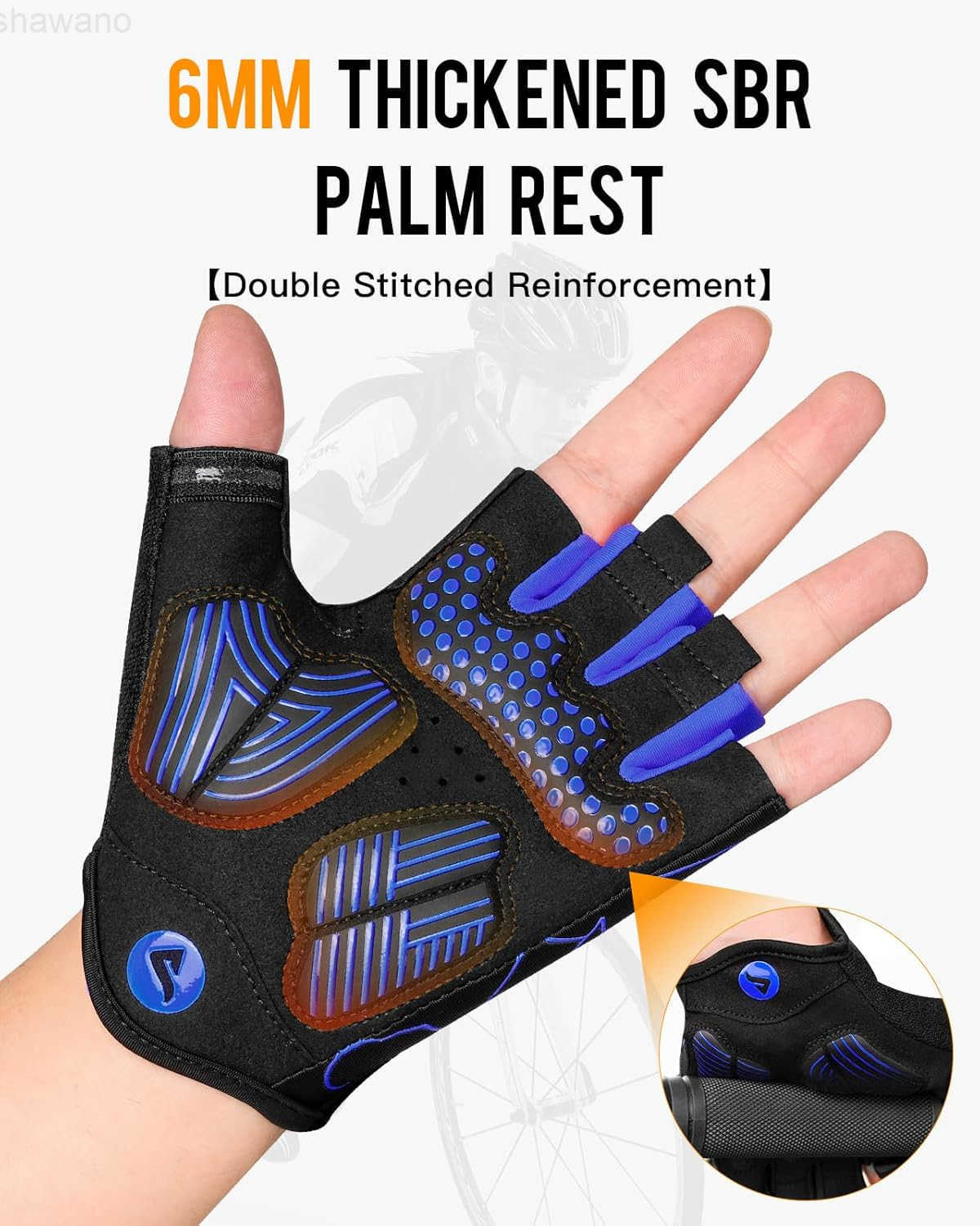 Cycling Gloves Mens Bicycle Gloves for Cycling Workout Gym Training Weight Lifting Outdoor Dirt Bike Mountain Bike RidingW250911