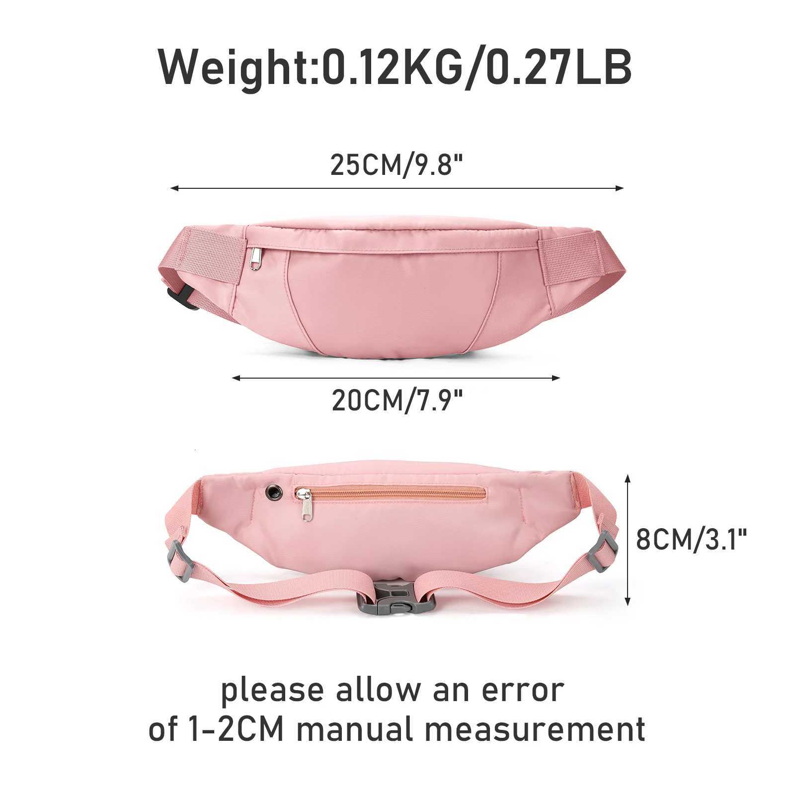 Fanny waist bag Belt Bag for Ladies and Men Crossbody Belt Bag Adjustable Hip BagHiking Cycling Morning Running Waist Bag Z250911