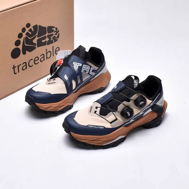 TGPL High-end Foreign Trade Shoe for Men, Wear-reitant, Lightweight, Non-lip, Cuhioned, Comfortable, Double Buckle, Outdoor Hiking, Trekking, Trail Ru