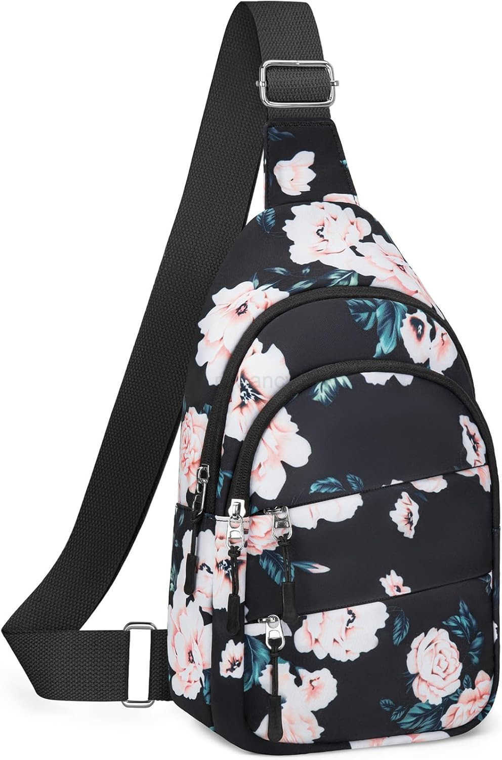 Crossbody Bags for Women Sling Bag for Men Small Hiking Backpack Anti Theft Lightweight for Outdoors Travel M BlackW250911