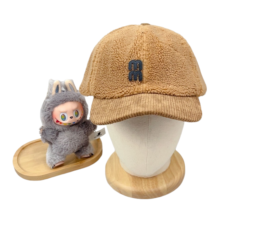 Ball Caps lambskin baseball caps corduroy caps designer cap keep warm eras fitted cap men peaked cap embroidery unisex cap sun protection for autumn and wither