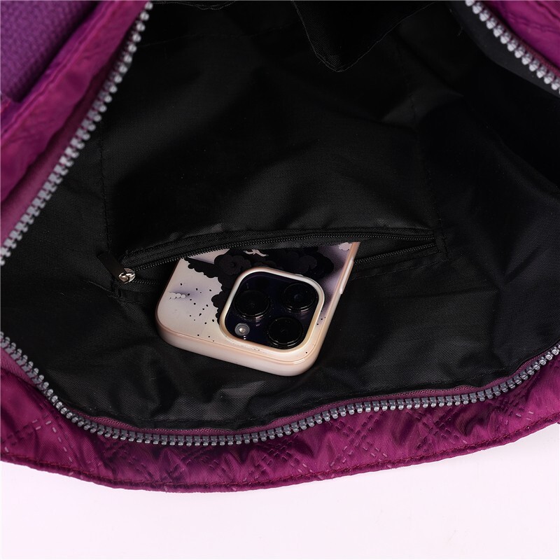 Free Shipping Embroidery Handbag For Women Large Designer Bag Capacity Solid Color Simple Commuter Shoulder Luxury Bag Bag Fashionable Versatile Under