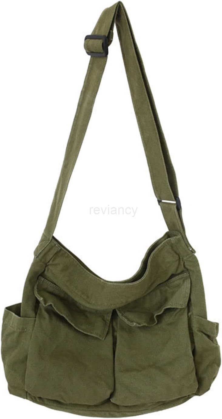 Crossbody Bag Messenger Cute Bag with Pins and Pendant for Women Girls Casual Shoulder Aesthetic School bagW250911