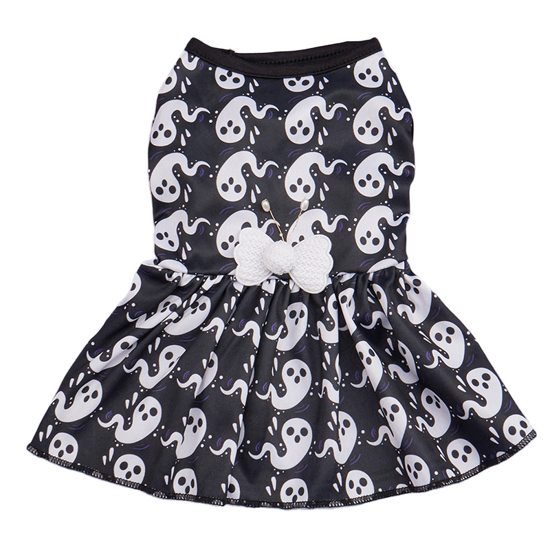 Halloween Ghost Print Skirt for Pets Designed Just for Your Beloved Dog