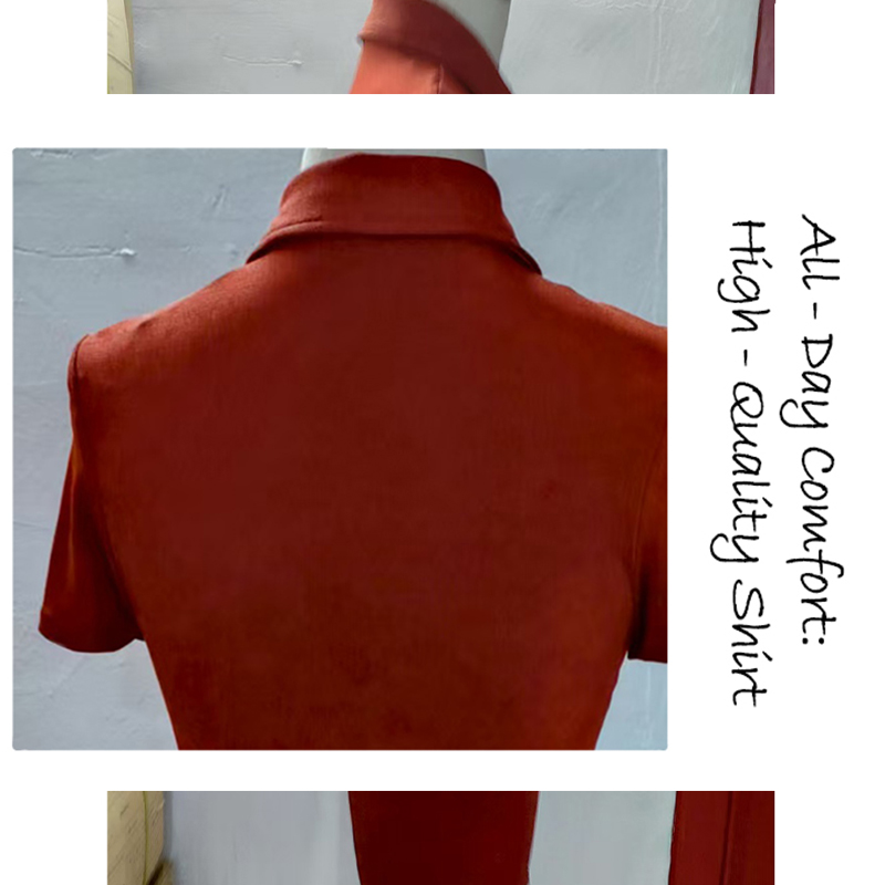 Basic & Casual Dresses Women's Short Sleeve Bodycon Shirt Dress in Burgundy Red