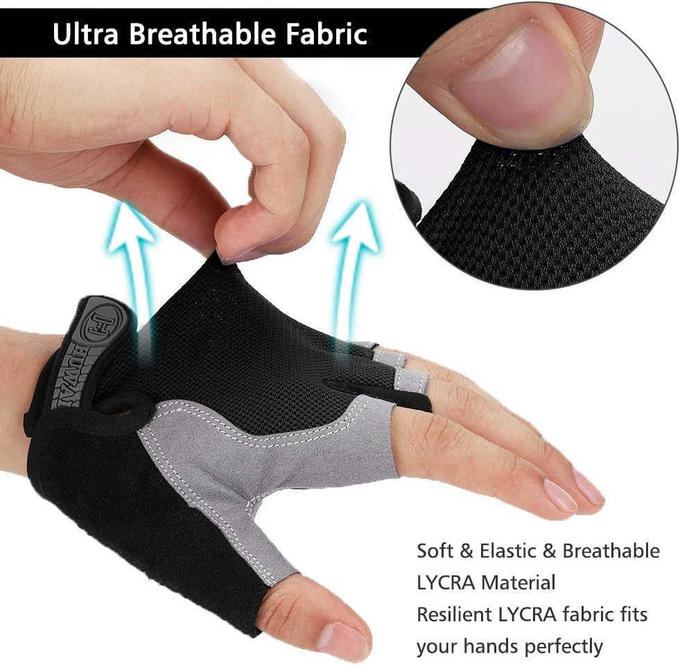 Cycling Gloves for Men Women Bike Gloves Half Finger Road Bike MTB Gloves AntiSlip ShockAbsorbing Glove for Fitness Cycling Outdoor SportsW250911