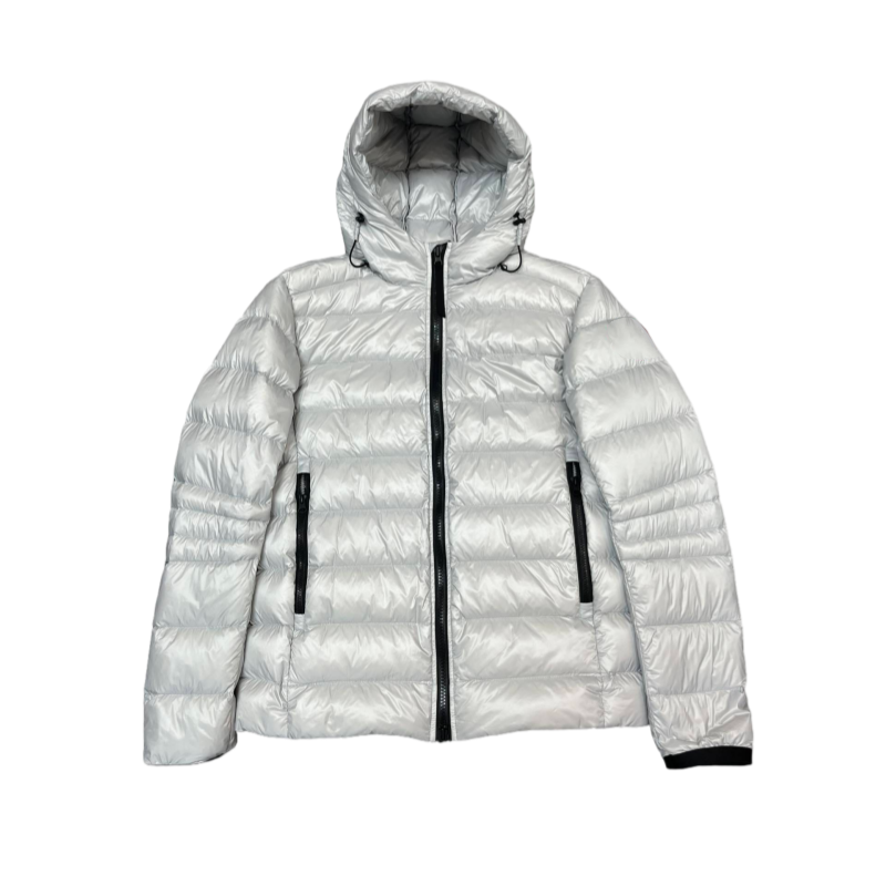 High quality brand mens gooses puffer jacket parkas Crofton Hoody Channel Fill Thin Embroidered badge down jacket CA-003