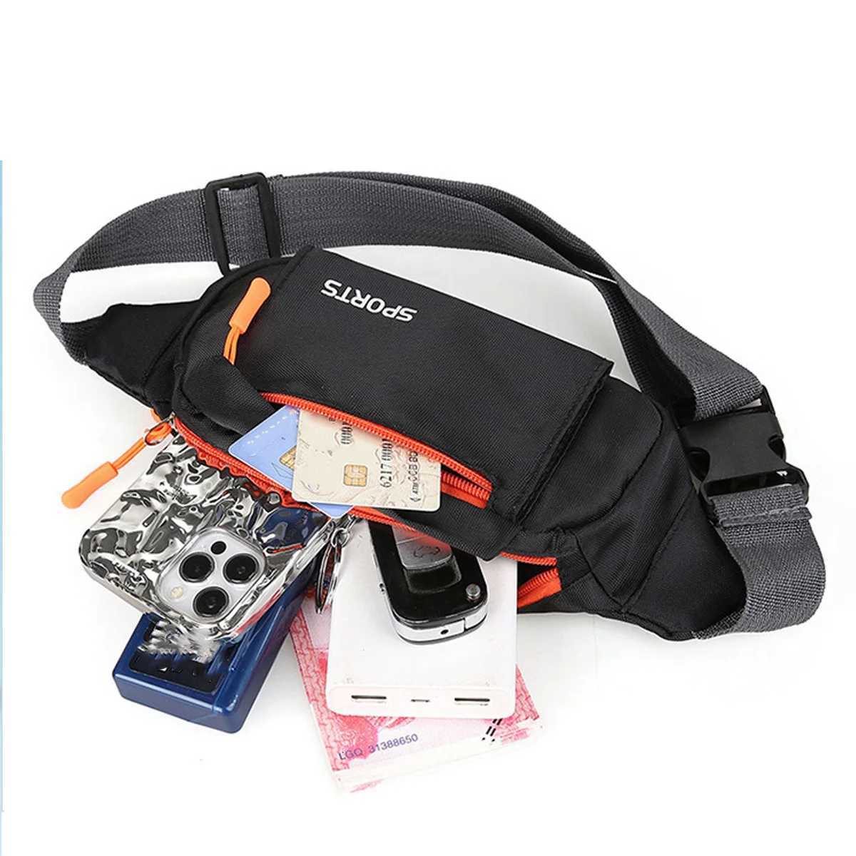 Leisure and sports multifunctional chest bagcrossbody bag mobile phone and loose change storage baguniversal for travelADH Z250911