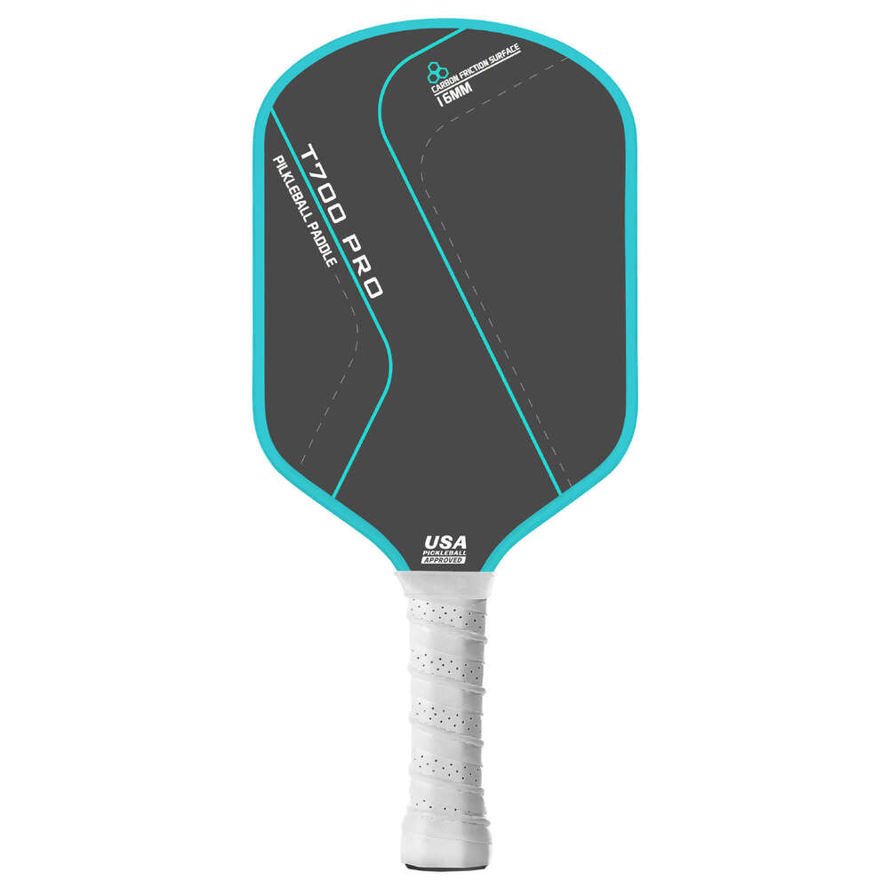 New T700 Pickleball Paddle Carbon Fiber USAPA Approved Pickle Ball Paddle Lightweight Frosted Surface Professional Game Supplies