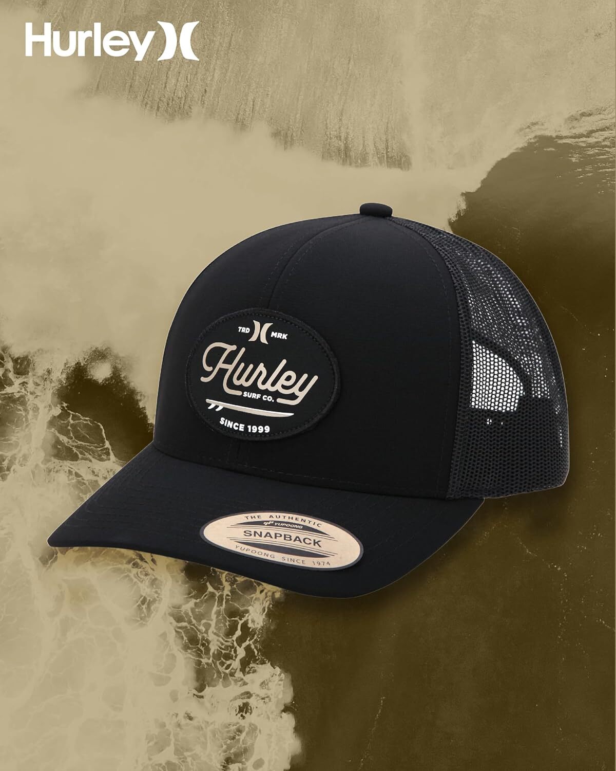 Mens Hat - Beach Break Trucker Water Resistant Baseball Cap